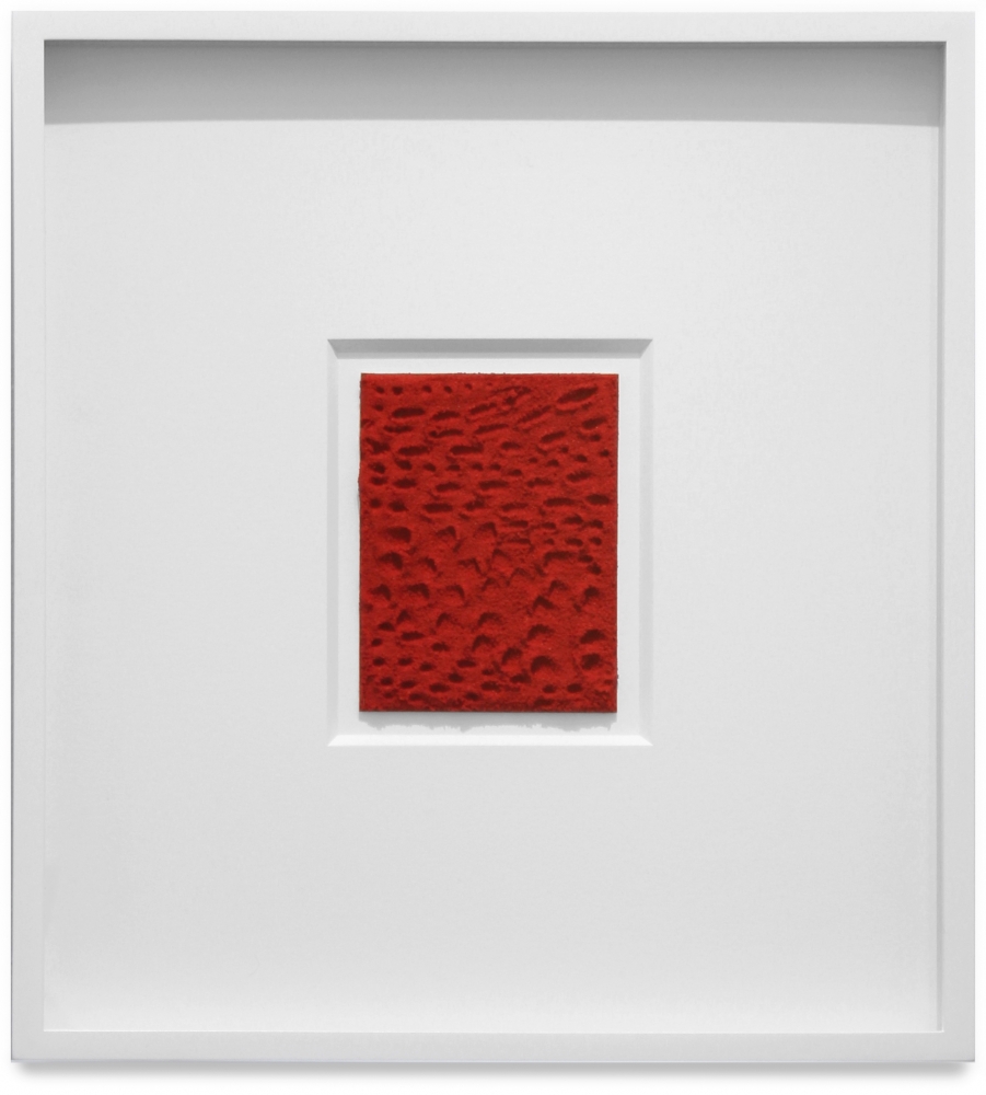 Jennifer Guidi Untitled&nbsp;(Red Sand Dash and Dot)