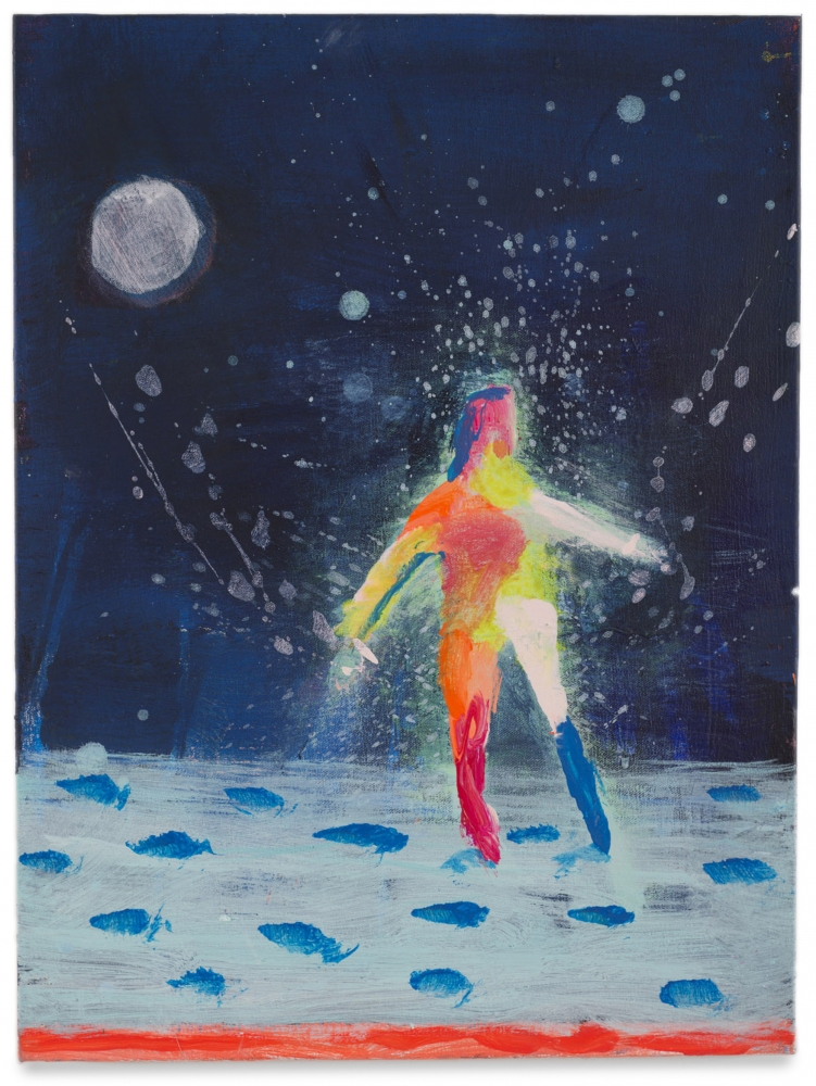 Katherine Bradford, Man on the Moon, 2014-16