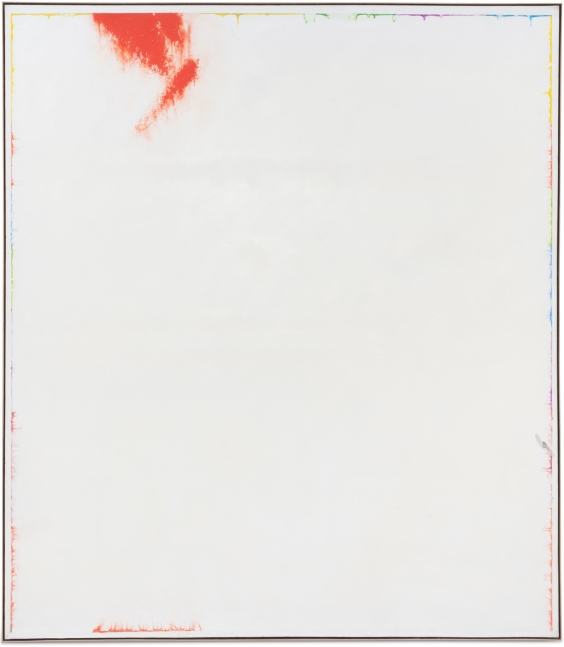 Young-Il Ahn ,Space 2, 1992, Oil on canvas in artist’s frame, 96 x 84 in