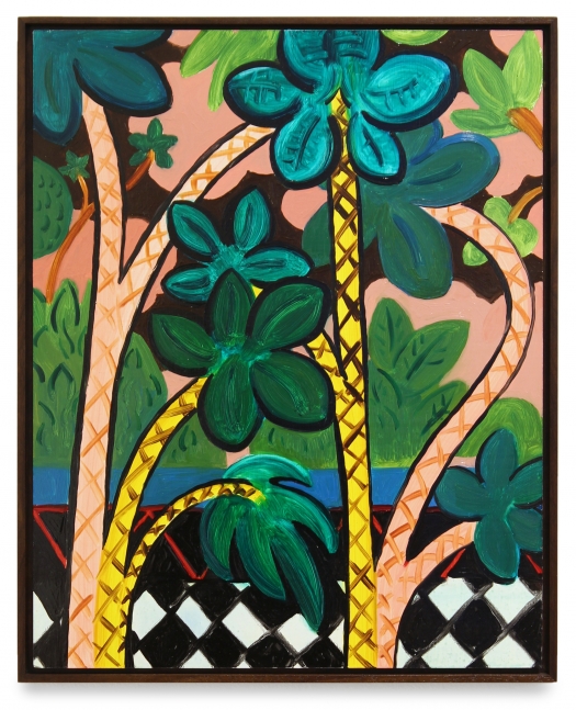 Andr&eacute; Ethier Untitled (Jungle, Tiles)